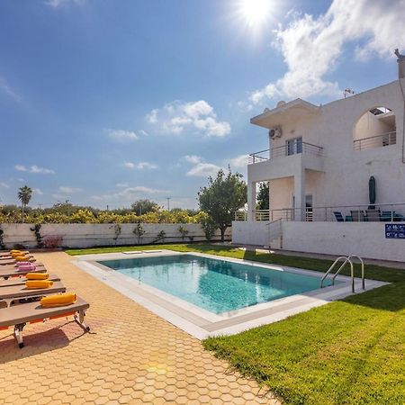 Amazing Villa Chrysanthi With Private Pool In Heraklion Epano Vathia Екстериор снимка