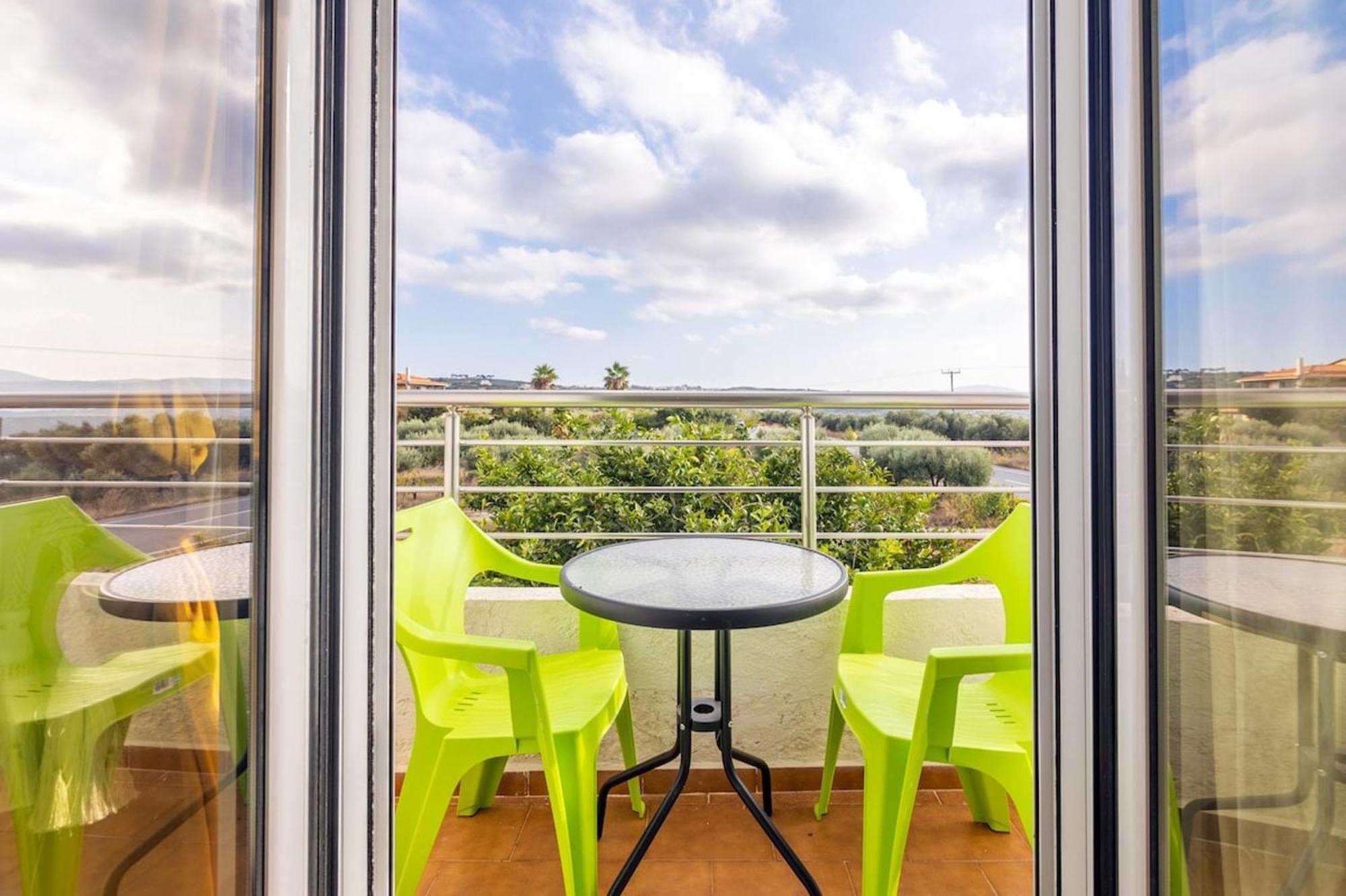 Amazing Villa Chrysanthi With Private Pool In Heraklion Epano Vathia Екстериор снимка